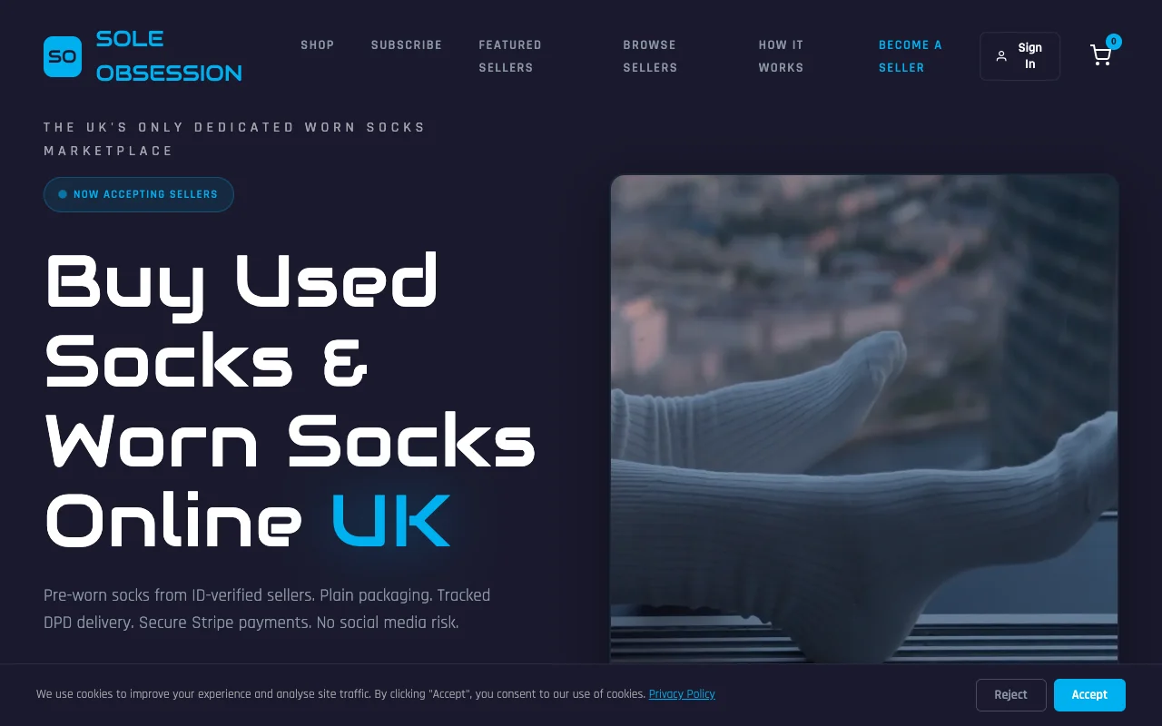 Sole Obsession website